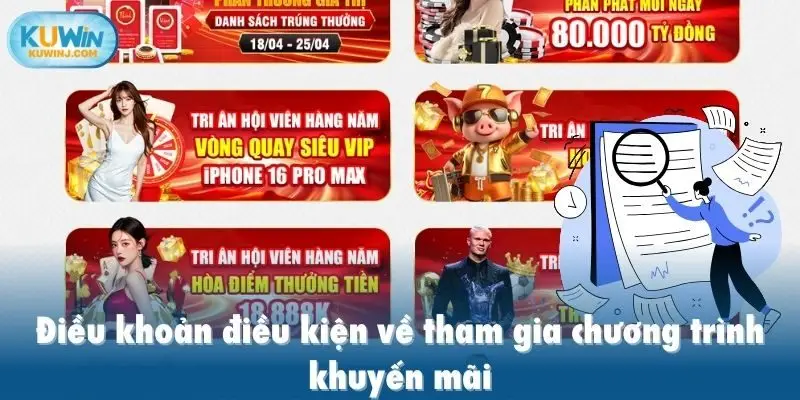 Điều khoản điều kiện về tham gia chương trình khuyến mãi